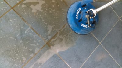 Quick Dry Tile Cleaning