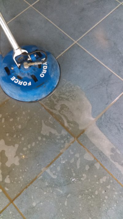 Quick Dry Tile Cleaning