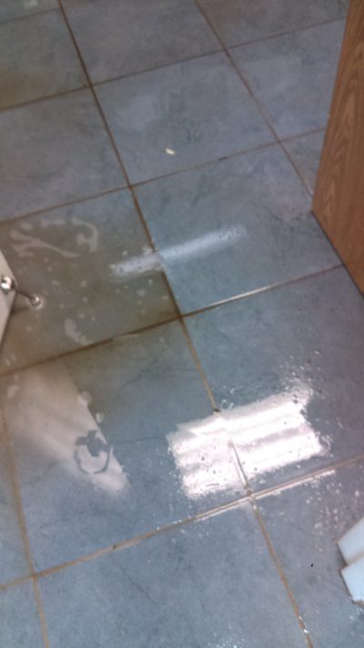 Quick Dry Tile Cleaning